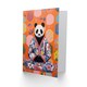 image 2 of Meditating Meditation Yogi Yoga Relax Panda Birthday Card