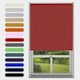 image 1 of Blackout Roller Blind Red 120cm | Red | Red