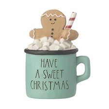 Heaven Sends Christmas Have A Sweet Christmas Gingerbread Hot Chocolate Decoration