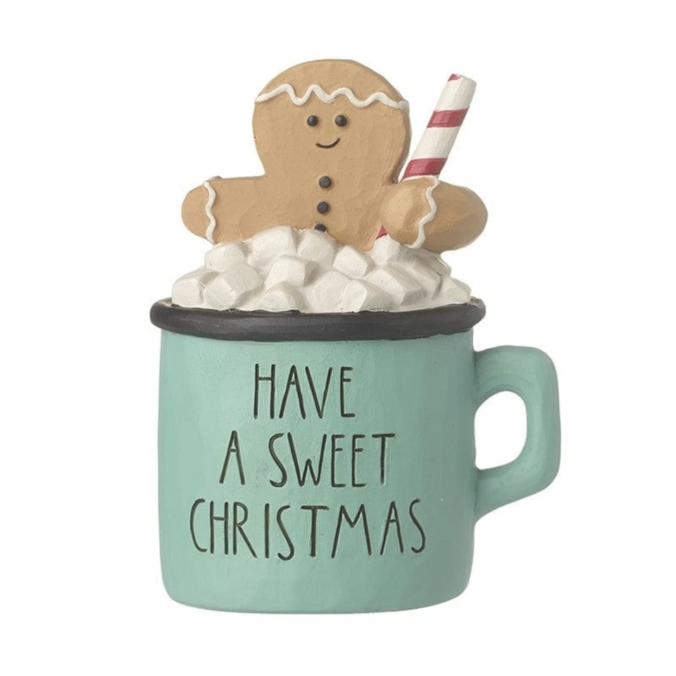 Heaven Sends Christmas Have A Sweet Christmas Gingerbread Hot Chocolate Decoration