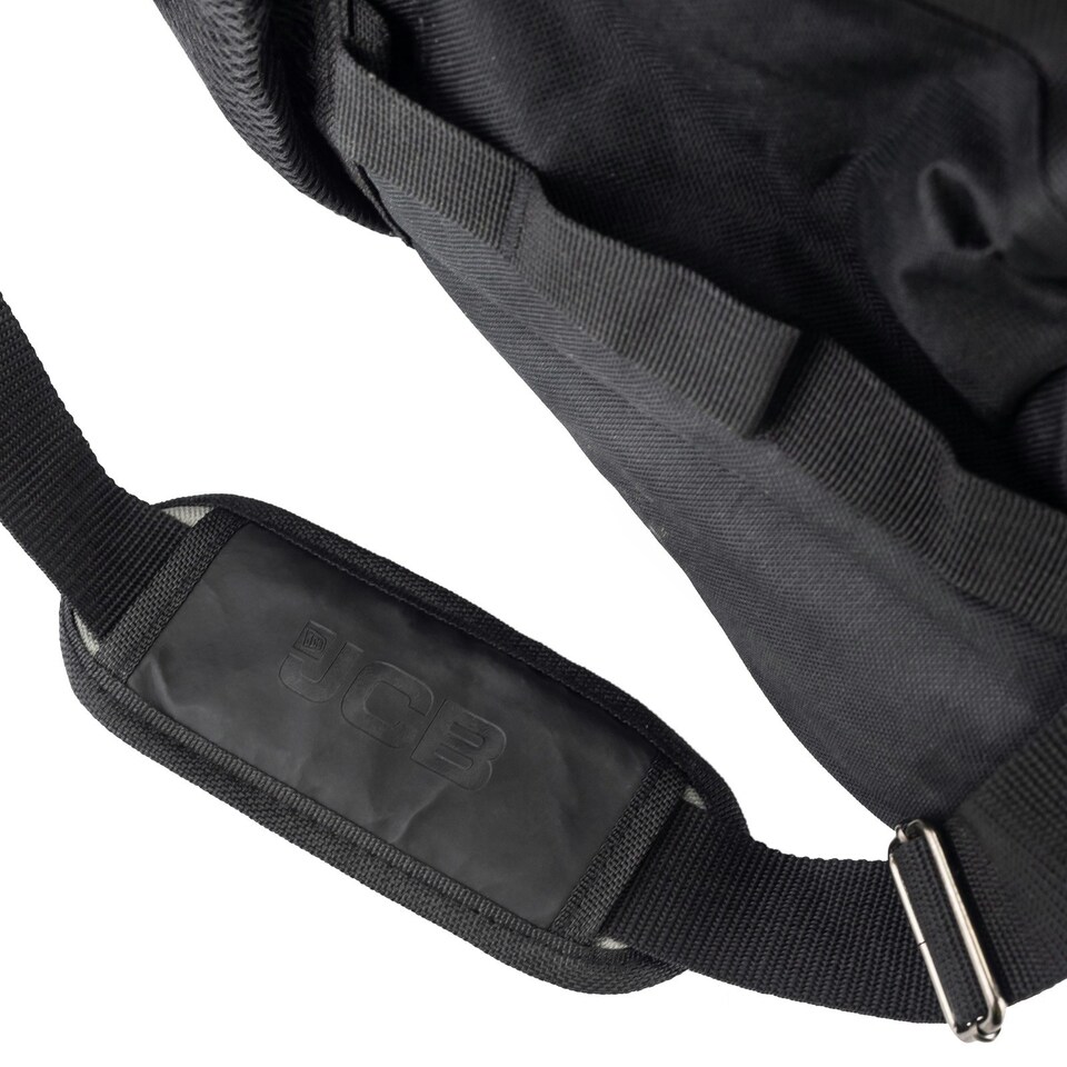 image 1 of JCB 26" 66cm Retractable Trolley Handled Tool Kit Bag, Water-Resistant & Durable, 90L Capacity | 21-18VKB Black