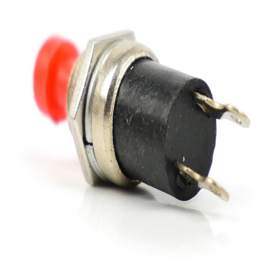 image 1 of Gaugemaster Electric Red Push to Make Switches (5)