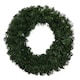 image 7 of 40cm Plain Green Canadian Pine Artificial Christmas Wreath