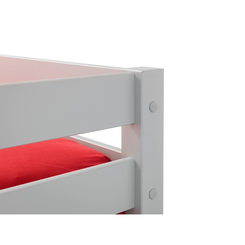 image 1 of Merlin 90cm Single Grey Triple Sleeper Bunk Bed