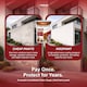 image 8 of InsOpaint Exterior Masonry Paint - Heat Reflecting, Insulating & Weatherproof Exterior Wall Protection - Matchstick - 5L