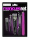 image 3 of Quality Manicure Set, 5 Different Items In Total: 2x Emery Boards, Nail Clipper, Toenail Clipper, Nail File And Tweezers