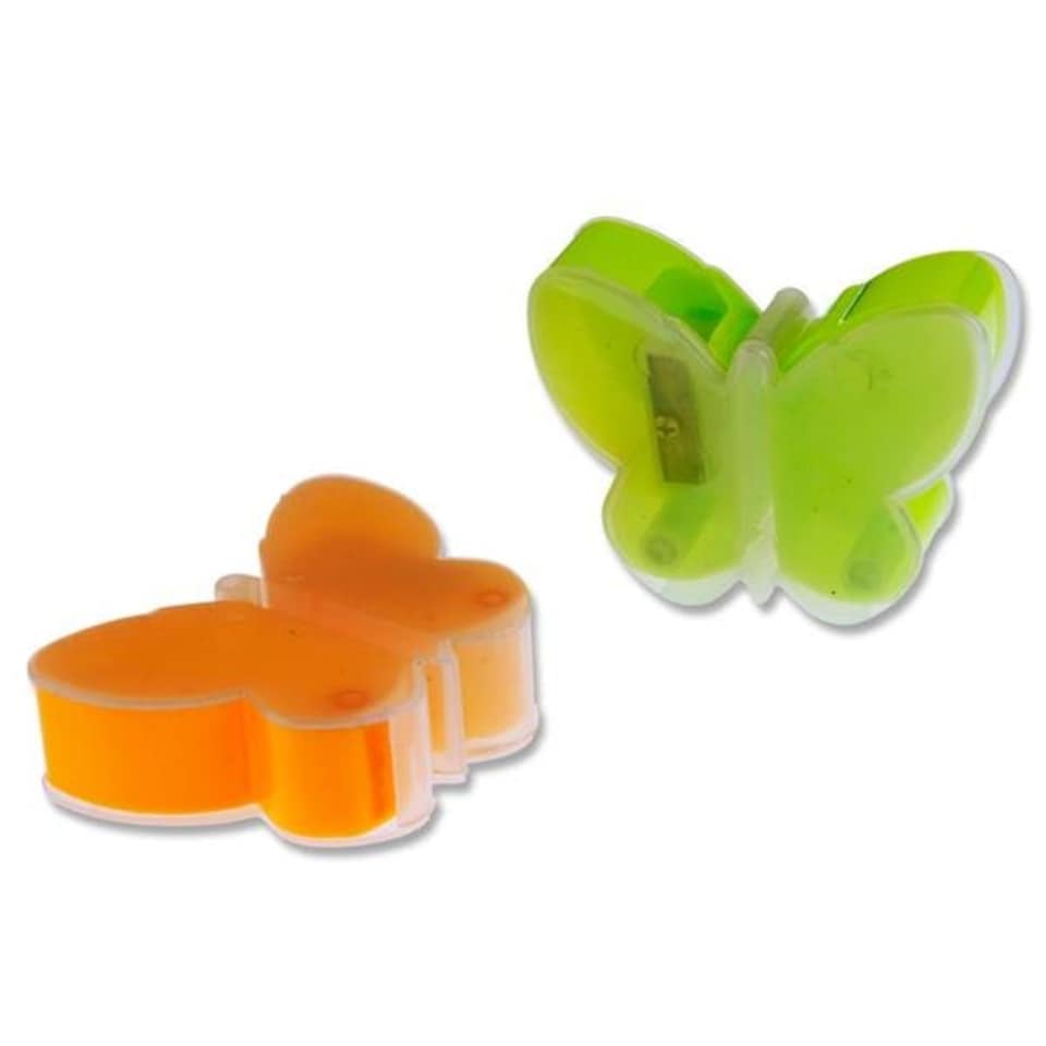 image 1 of Pack of 2 Flutterbies Novelty Sharpeners