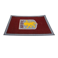 Aston Villa FC Rug - Maroon/Grey/Yellow - One Size