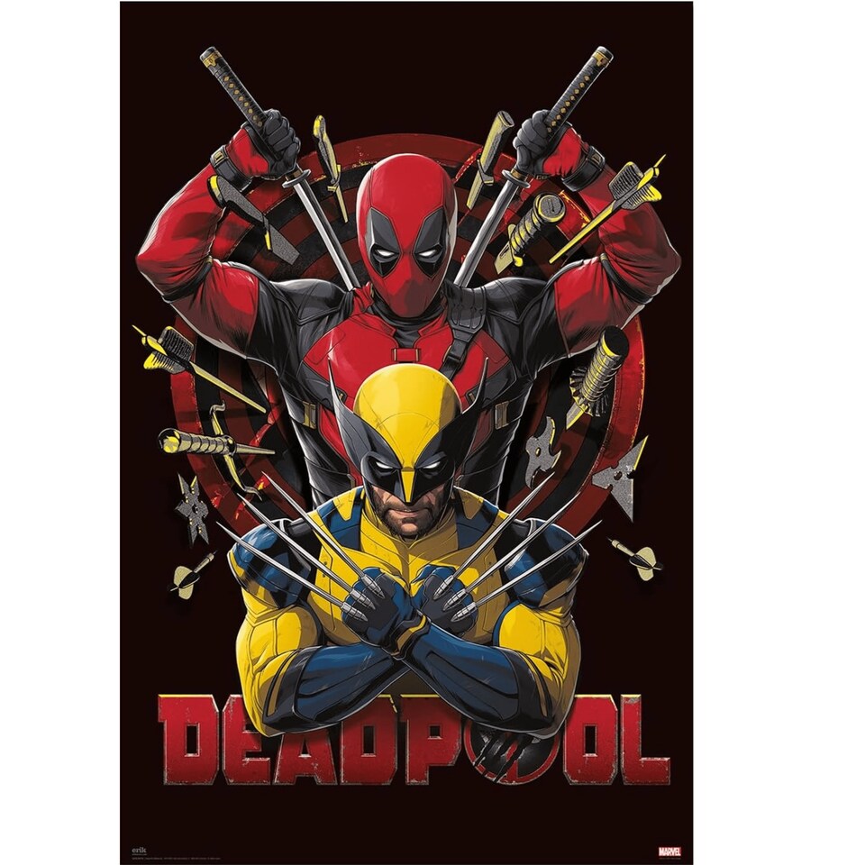 image 1 of Marvel Deadpool & Wolverine 61 x 91.5cm Maxi Poster