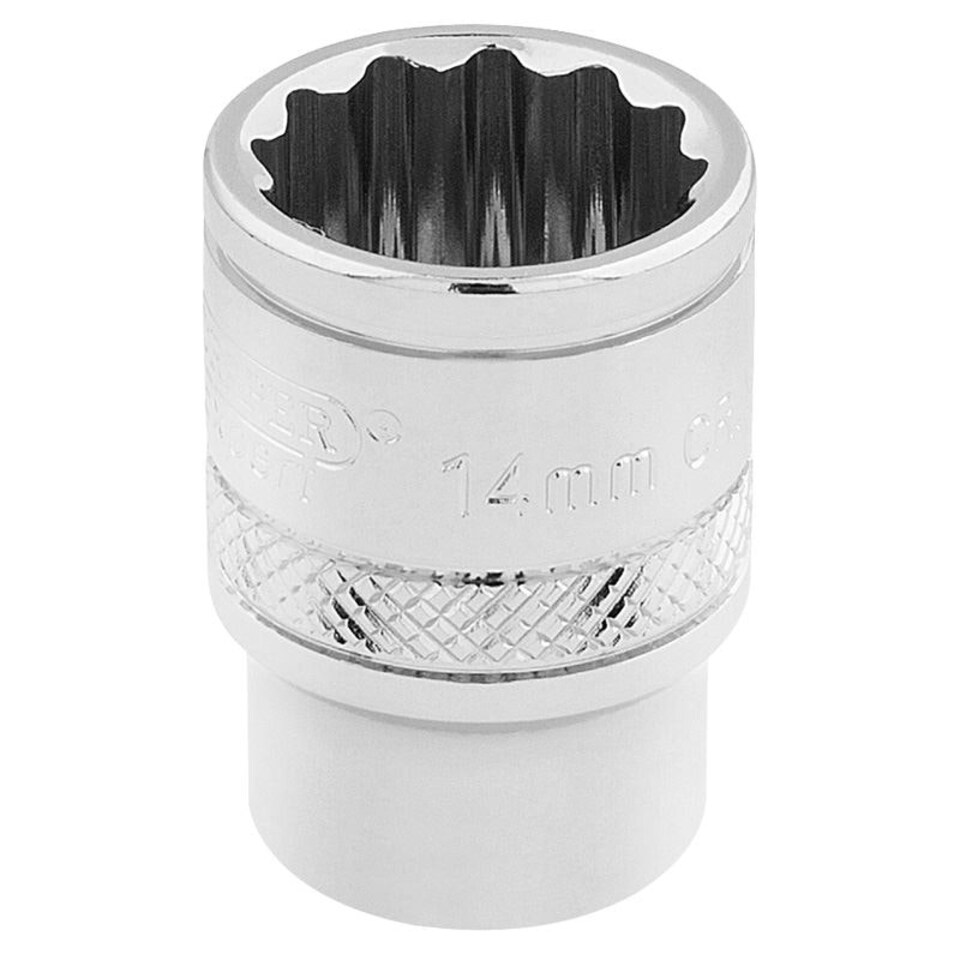14Mm 12Point Socket 3/8Dr-Pckd - 32777