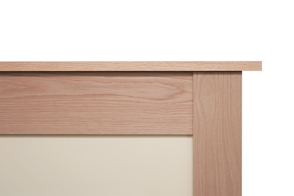 image 1 of Adam Southwold Fireplace in Oak & Cream, 43 inch