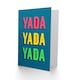 image 2 of Yada Yada Talking Bright Word Bold Card