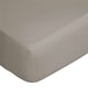 image 2 of Belledorm 400 Thread Count Egyptian Cotton Extra Deep Fitted Sheet - Pewter - Superking
