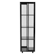 image 2 of Living and Home Black Steel 4-Tier Bookcase Files Storage Rack - Black 40* 40*138.5cm | Black