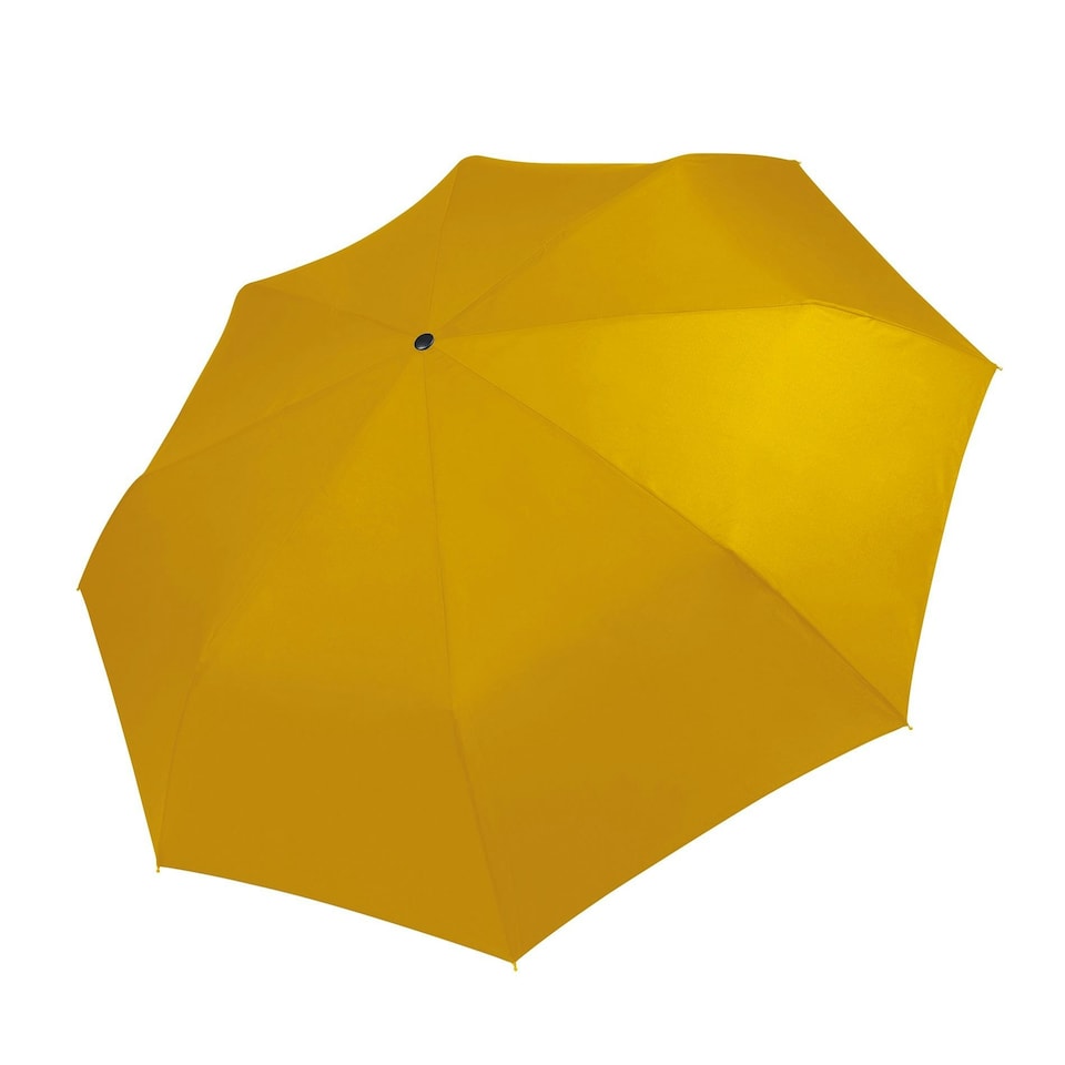 image 1 of Kimood Foldable Compact Mini Umbrella - True Yellow - One Size