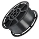 image 2 of 1 Coil of 12mm Wide 1000 Metres Per Coil 310kg Brake Strength Polypropylene Black Plastic Hand Pallet Strapping Coil
