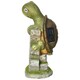 image 8 of Outsunny Vivid Garden Statue Tortoise Sculpture with Solar-powered LED Light