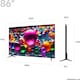 image 2 of LG UA75006LA 86" 4K Ultra HD Smart TV 86UA75006LA