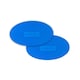image 2 of Fitness Mad Oval Balance Pad (Pack of 2) - Blue - One Size