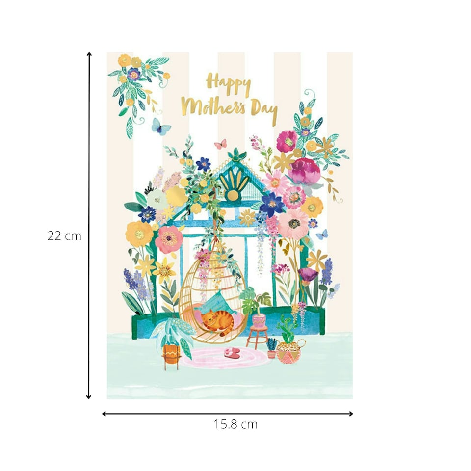 image 1 of Words 'n' Wishes Mother's Day Card for 22 x 15.8 cm