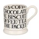 image 1 of Mug: 1 x 300ml Emma Bridgewater Black Toast All Over Writing 1/2 Pint Mug, Ceramic White