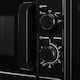 image 7 of Cookology 800W Microwave 20L Manual Control Freestanding - CMAFS20LBK Black