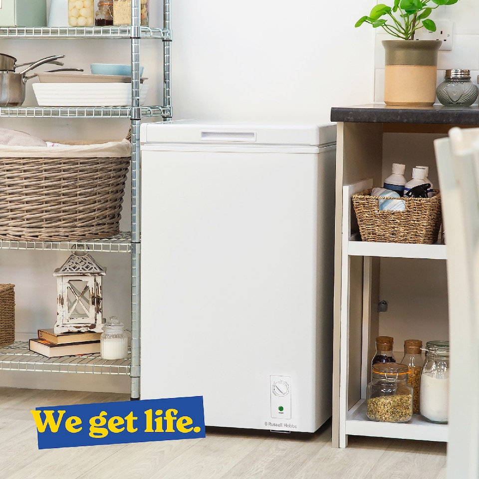 image 1 of Russell Hobbs RH142CF0E1W Chest Freezer 143L Freestanding White 5 Year Guarantee