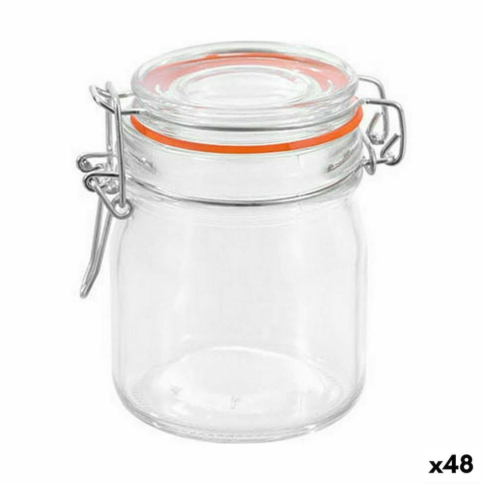 image 1 of Jar La Mediterránea Hermetic Glass 150 ml (48 Units) N/A