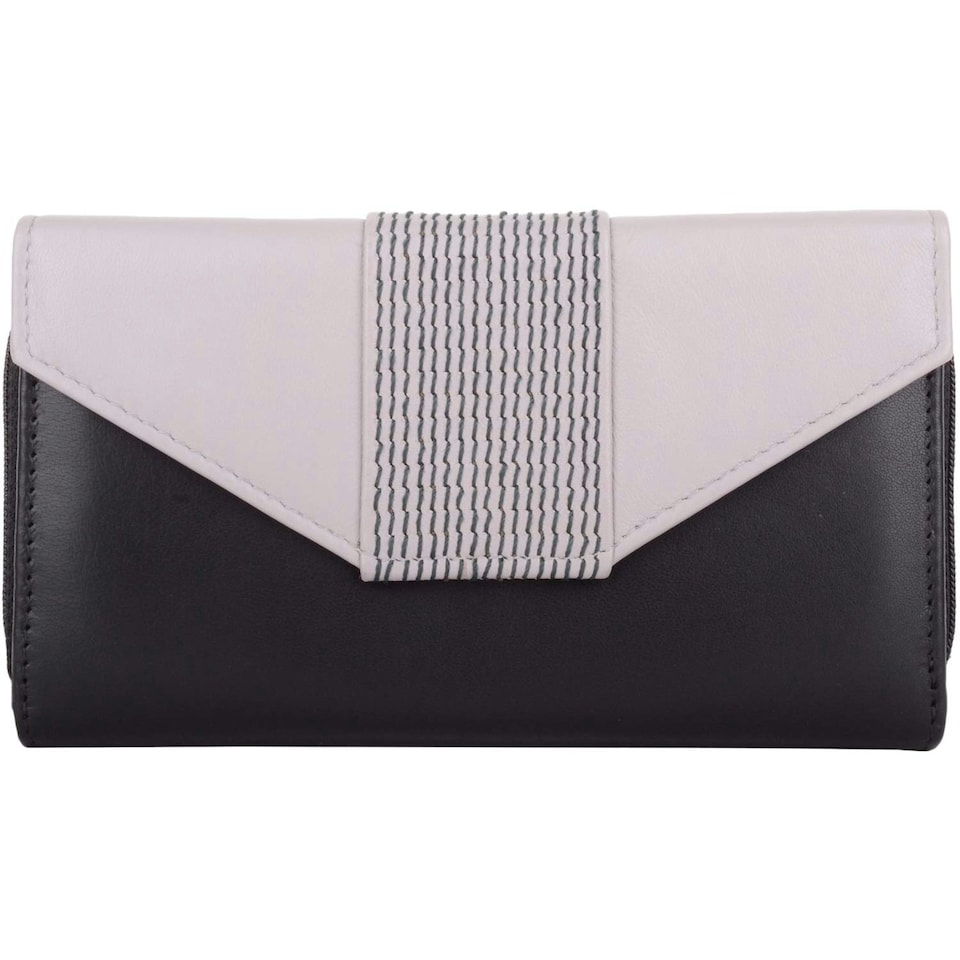 image 1 of Soft Leather RFID Protected Multi Colour Money / Credit Card Purse Pink