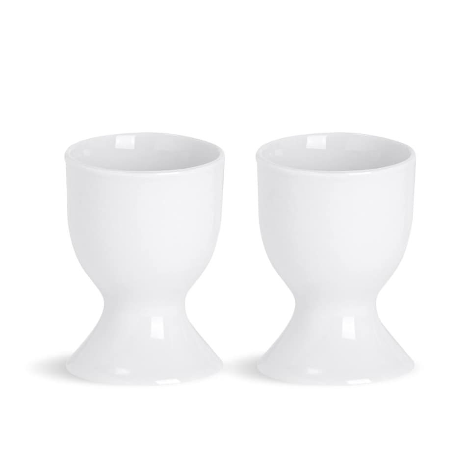image 1 of Argon Tableware Classic White Egg Cups - 5cm - Pack of 2