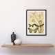 image 2 of Maurice Pillard Verneuil Framed Wall Art Butterflies and Dragonflies Home Décor