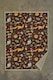 image 2 of Autumn Animals Throw – Woodland Sherpa Blanket with Squirrels, Hedgehogs & Mushrooms 130x170cm | Multi | Mocha | 1