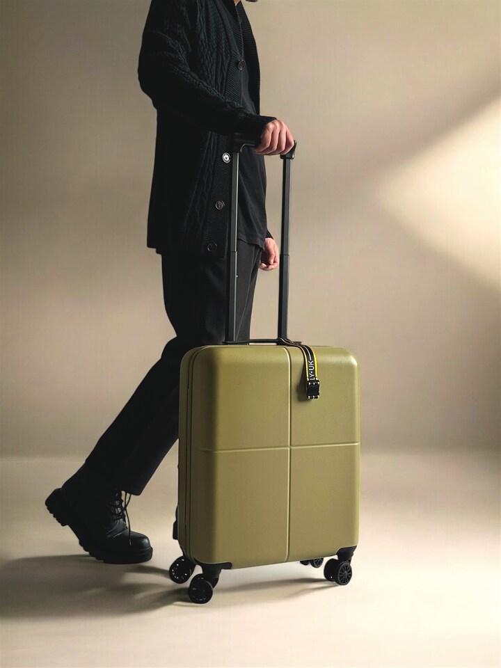 image 1 of Premium 100% Makrolon PC Hardshell Small Carry-On Cabin Suitcase 19’