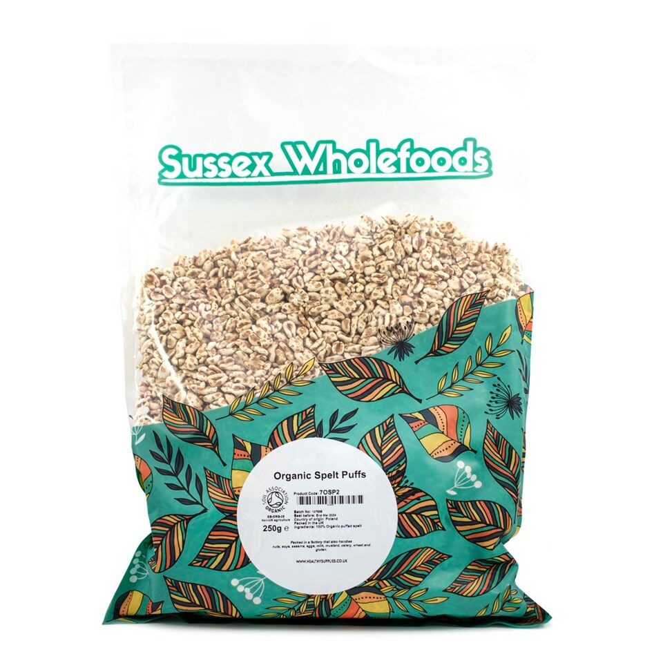 image 1 of Organic Spelt Puffs 500g (Sussex Wholefoods)