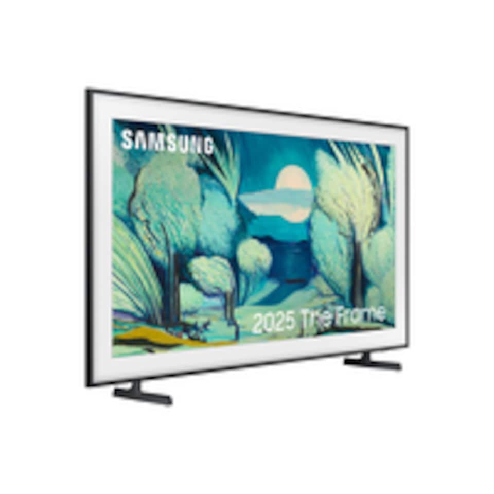 image 1 of Samsung 2025 50" The Frame Art Mode QLED 4K HDR Smart TV 127 cm (50") 4K Ultra HD Wi-Fi Black | Black | Black | 127 cm (50")