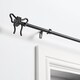 image 1 of OHS Bow Finial Curtain Pole Extendable 16mm Metal End Rod