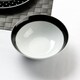 image 3 of 12pc Black Star with Platinum Band Rim Dinner Set