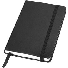 JournalBooks Classic Pocket A6 Notebook - Solid Black - 14.2 x 9.3 x 1.4 cm