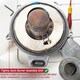 image 5 of SPARES2GO Boiler Burner Seal Gasket Kit for Vaillant ecoMAX ecoTEC Pro Plus VU VUW Heat Exchanger Door Sealing Set (0020025929)