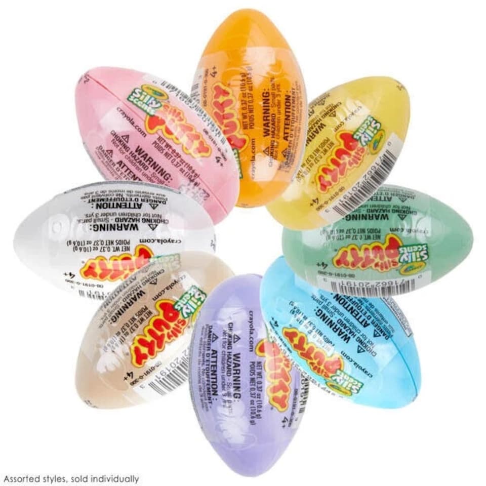 image 1 of Crayola Silly Putty Silly Scents 6 Pack