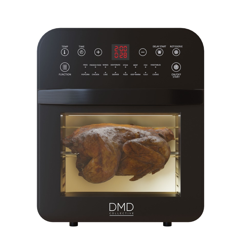 image 1 of DMD 12L Digital Air Fryer Oven with Rapid Air Circulation, 60 Minute Timer