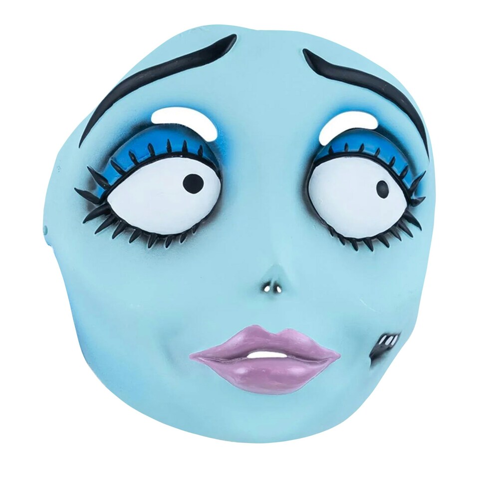 image 1 of Corpse Bride Womens/Ladies Emily Mask - Blue - One Size One Size