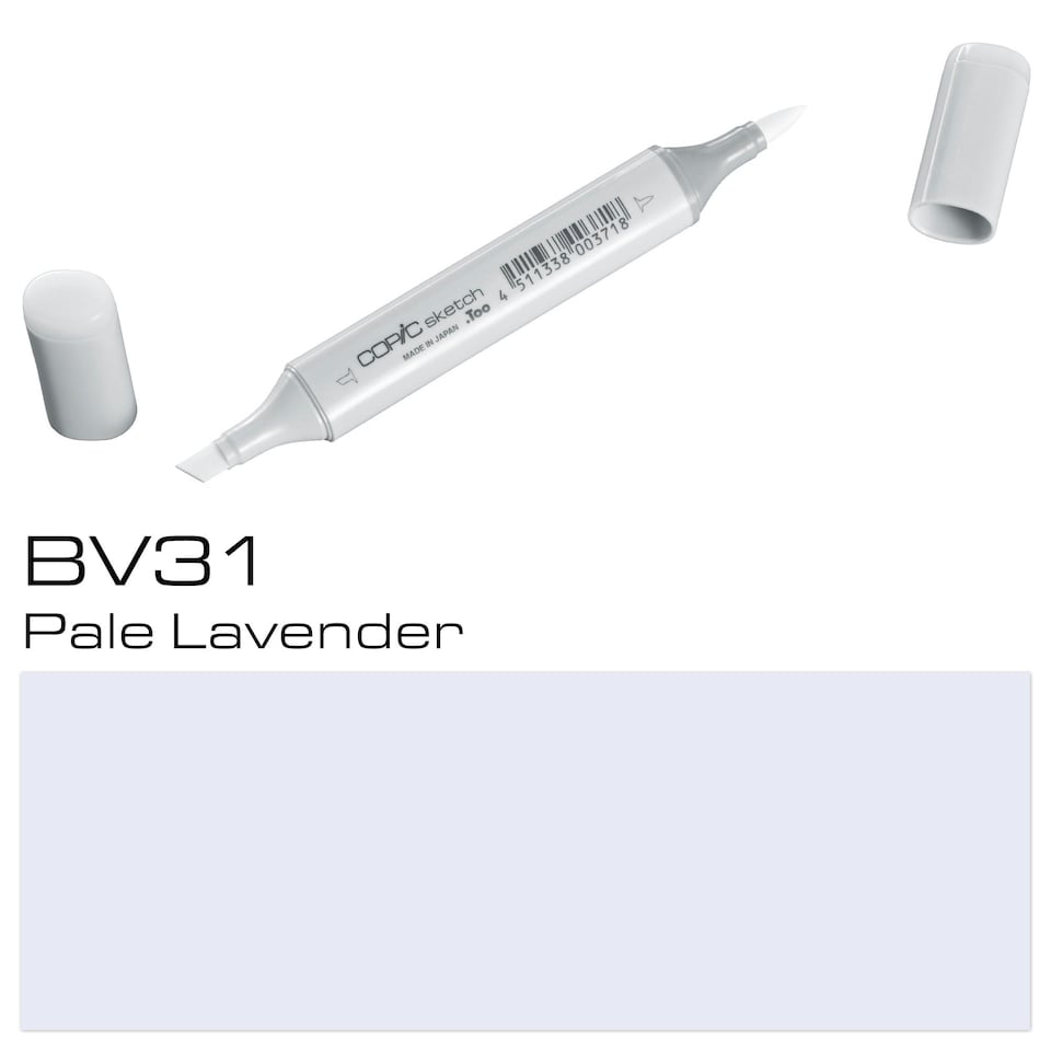 image 1 of Copic Sketch Marker, Pale Lavender, Single Pen