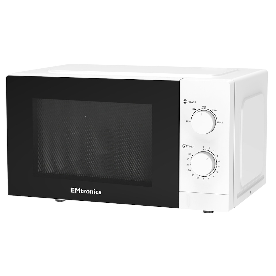 image 1 of EMtronics 20L 700W Microwave - White