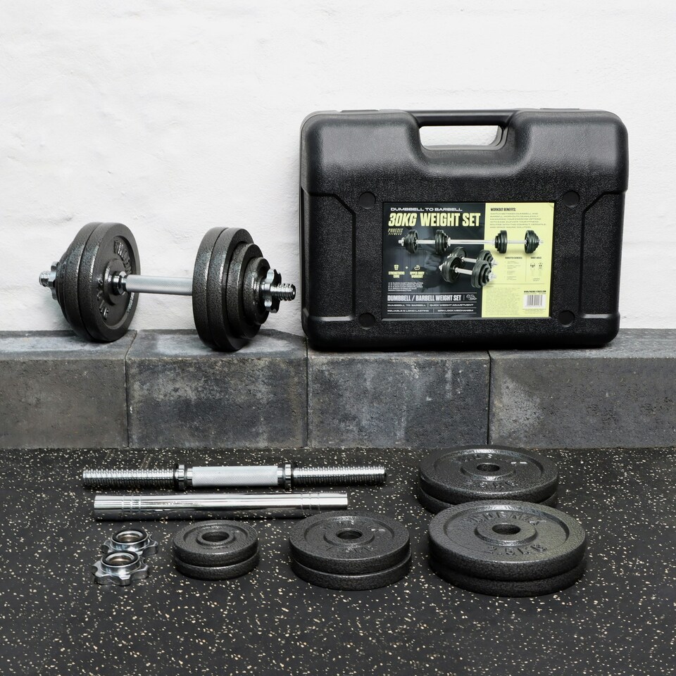 image 1 of Phoenix Fitness Weight Set - 30kg