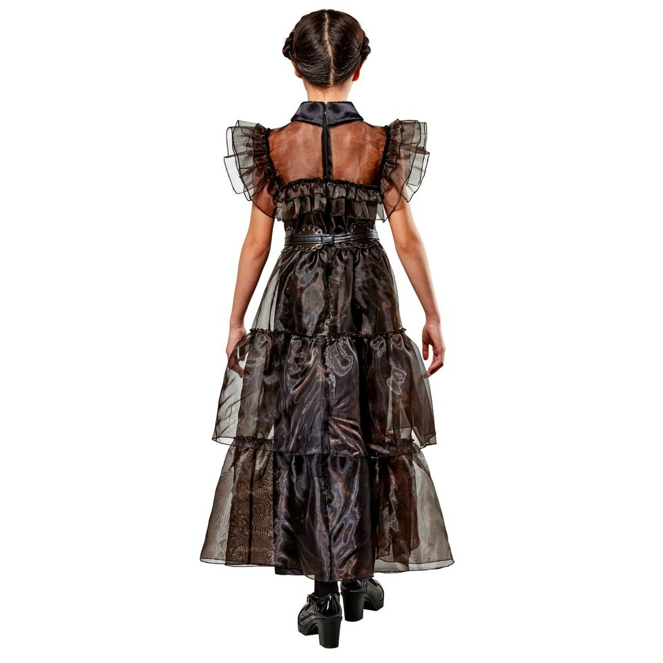 image 1 of Wednesday Girls Rave´N Costume - Black - XL XL