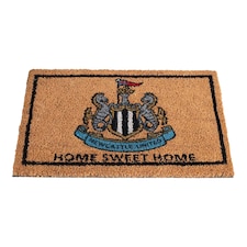 Newcastle United FC Coir Crest Door Mat | Gold | Gold | One Size | 1