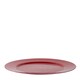 image 5 of Argon Tableware Metallic Charger Plates - 33cm - Red - Pack of 6