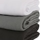 image 4 of Nicola Spring Deluxe 100% Cotton Tea Towels - 60cm x 40cm - Charcoal - Pack of 2