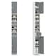 image 1 of COSTWAY Slim Bathroom Cabinet Floor Storage Organizer White Grey